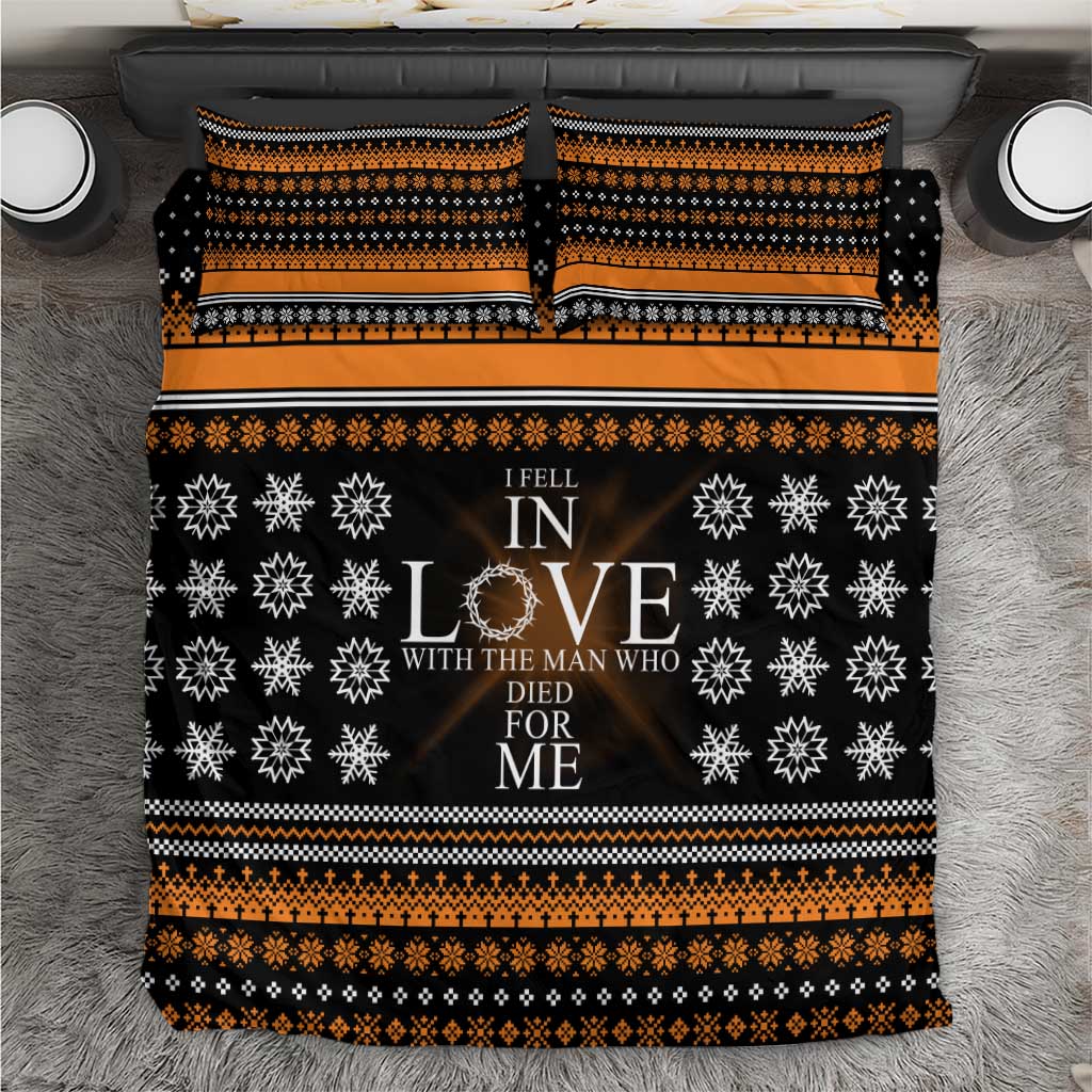 Christian Xmas Christmas Bedding Set Xmas Holiday Patterns - Wonder Print Shop