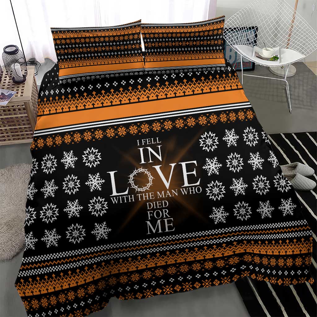 Christian Xmas Christmas Bedding Set Xmas Holiday Patterns - Wonder Print Shop