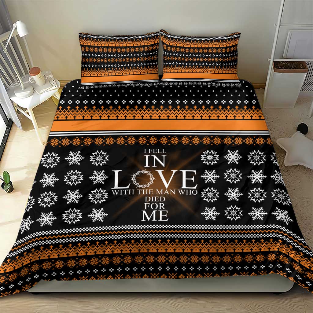 Christian Xmas Christmas Bedding Set Xmas Holiday Patterns - Wonder Print Shop