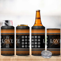 Christian Xmas Christmas 4 in 1 Can Cooler Tumbler Xmas Holiday Patterns