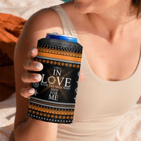 Christian Xmas Christmas 4 in 1 Can Cooler Tumbler Xmas Holiday Patterns