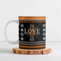 Christian Xmas Christmas Ceramic Mug Xmas Holiday Patterns