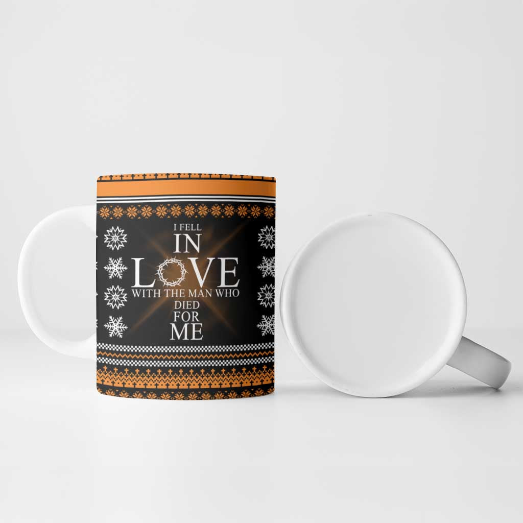 Christian Xmas Christmas Ceramic Mug Xmas Holiday Patterns