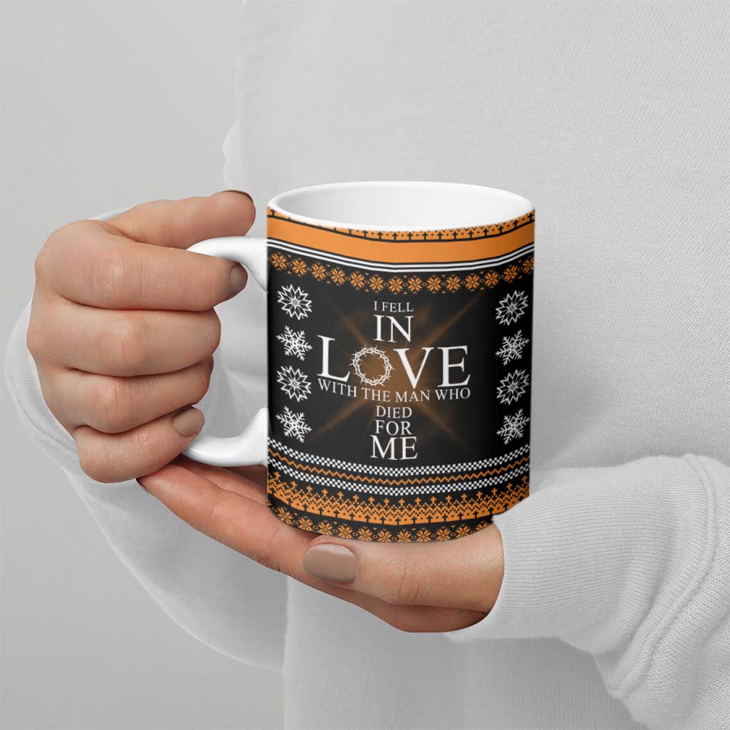Christian Xmas Christmas Ceramic Mug Xmas Holiday Patterns