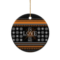 Christian Xmas Christmas Ceramic Ornament Xmas Holiday Patterns - Wonder Print Shop