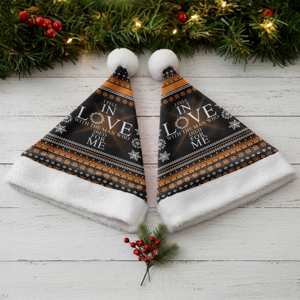 Christian Xmas Christmas Santa Hat Xmas Holiday Patterns - Wonder Print Shop