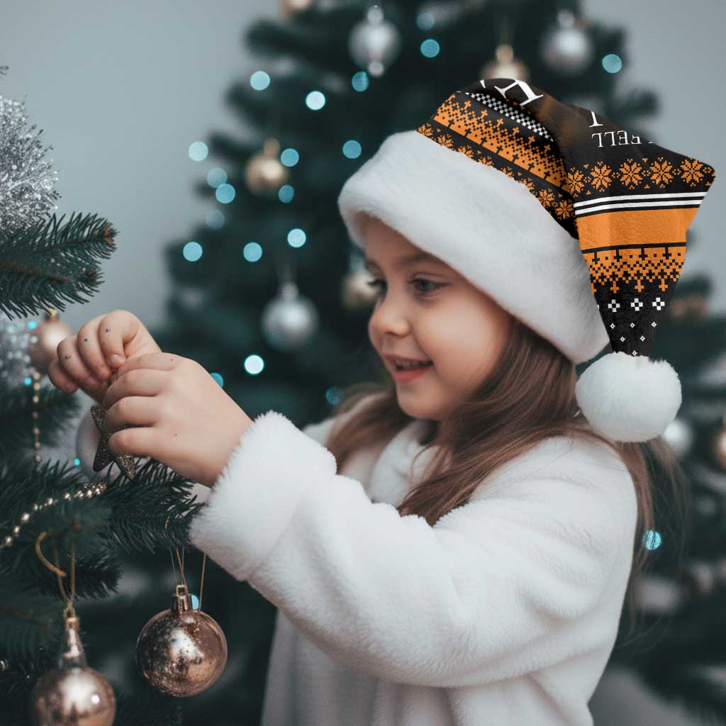 Christian Xmas Christmas Santa Hat Xmas Holiday Patterns - Wonder Print Shop