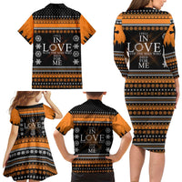 Christian Xmas Christmas Family Matching Long Sleeve Bodycon Dress and Hawaiian Shirt Xmas Holiday Patterns