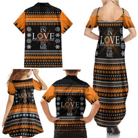Christian Xmas Christmas Family Matching Summer Maxi Dress and Hawaiian Shirt Xmas Holiday Patterns