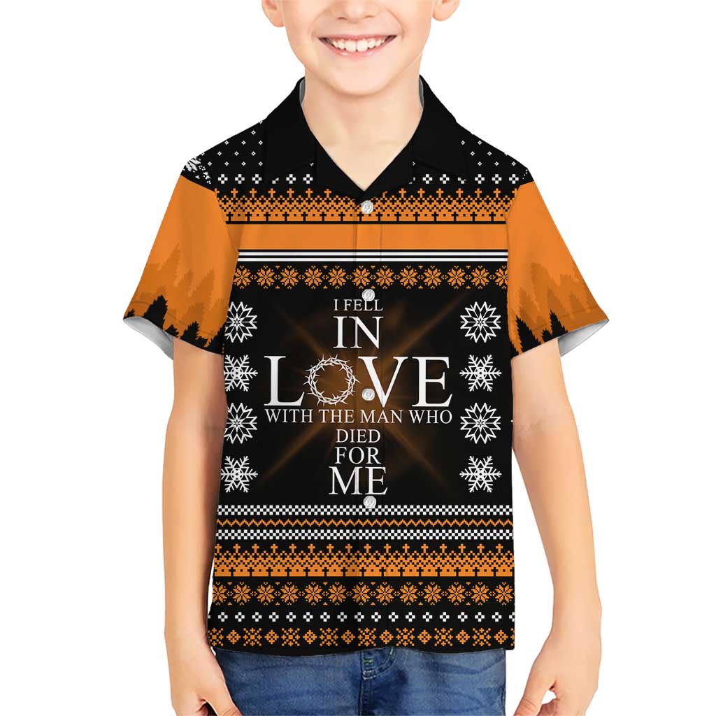 Christian Xmas Christmas Family Matching Summer Maxi Dress and Hawaiian Shirt Xmas Holiday Patterns