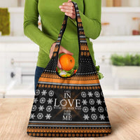Christian Xmas Christmas Grocery Bag Xmas Holiday Patterns