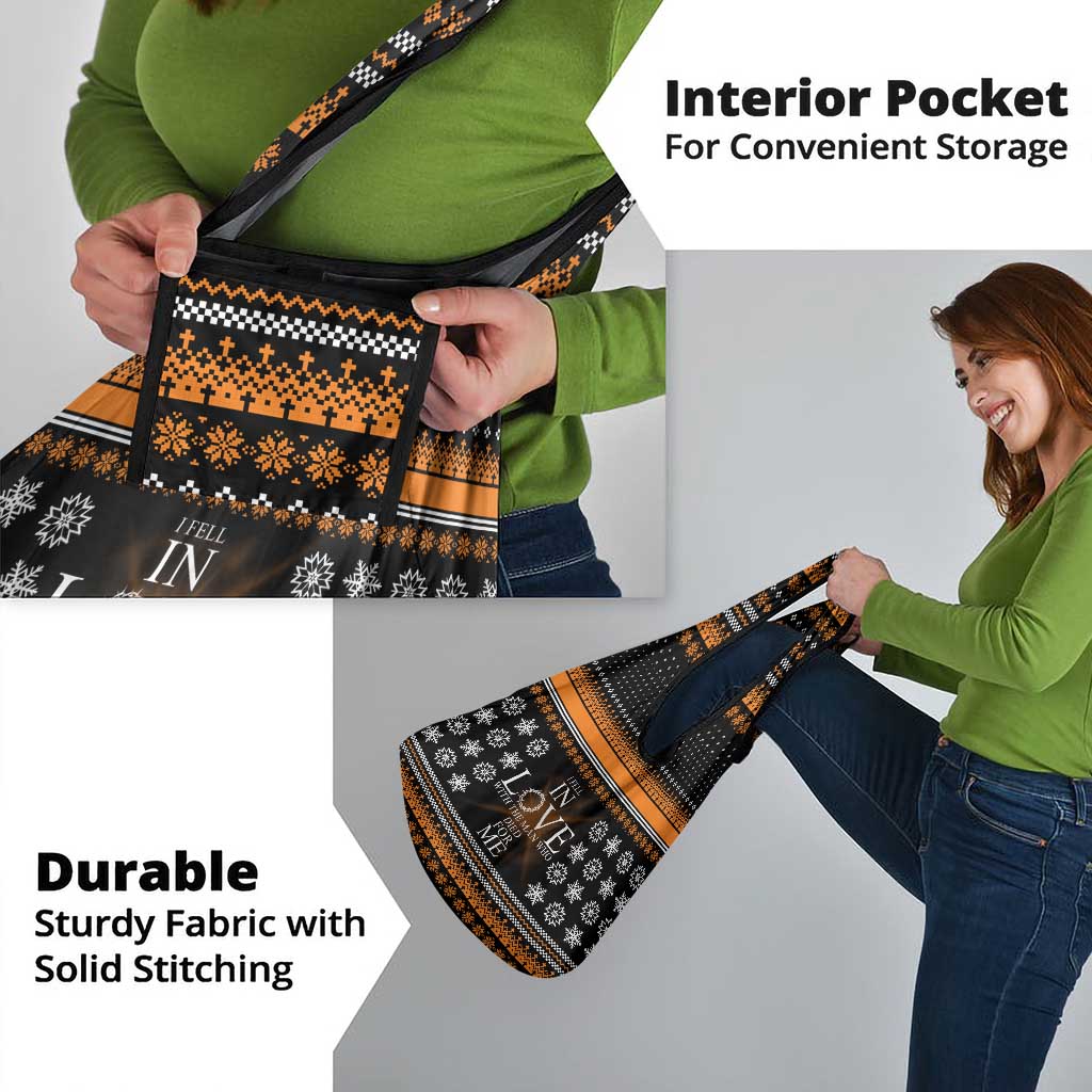 Christian Xmas Christmas Grocery Bag Xmas Holiday Patterns