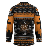 Christian Xmas Christmas Hockey Jersey Xmas Holiday Patterns
