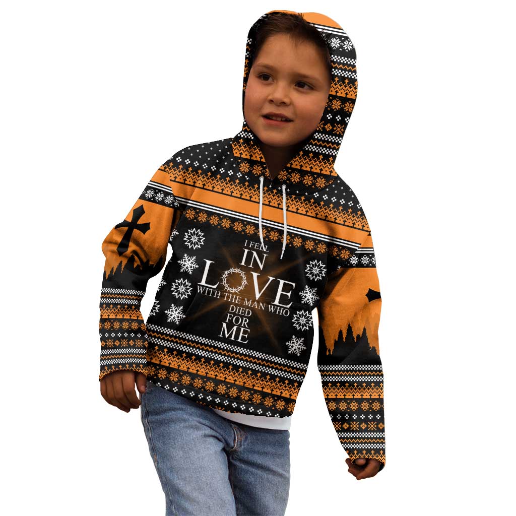 Christian Xmas Christmas Kid Hoodie Xmas Holiday Patterns