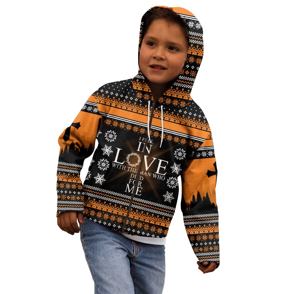 Christian Xmas Christmas Kid Hoodie Xmas Holiday Patterns