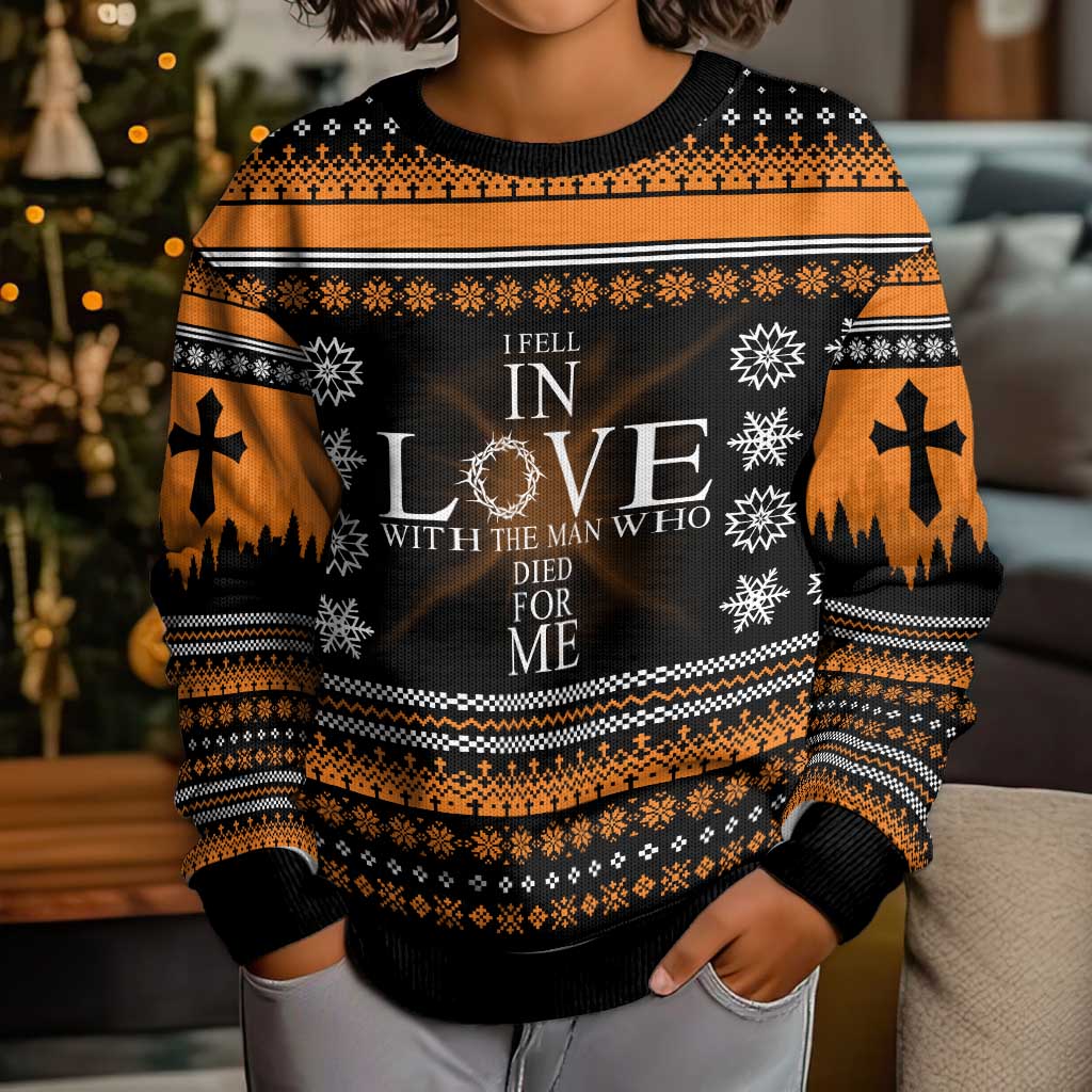 Christian Xmas Christmas Kid Ugly Christmas Sweater Xmas Holiday Patterns - Wonder Print Shop