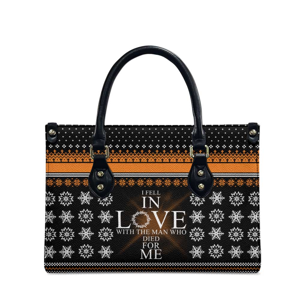 Christian Xmas Christmas Leather Bag Xmas Holiday Patterns