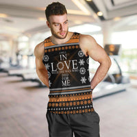 Christian Xmas Christmas Men Tank Top Xmas Holiday Patterns