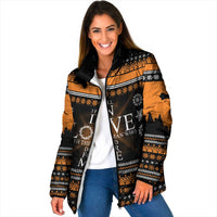 Christian Xmas Christmas Padded Jacket Xmas Holiday Patterns