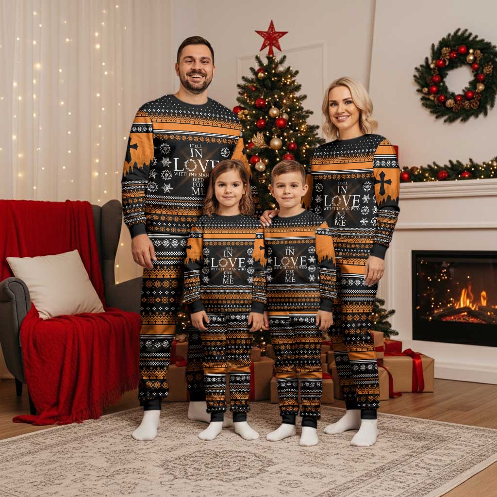 Christian Xmas Christmas Pajama Set Xmas Holiday Patterns - Wonder Print Shop