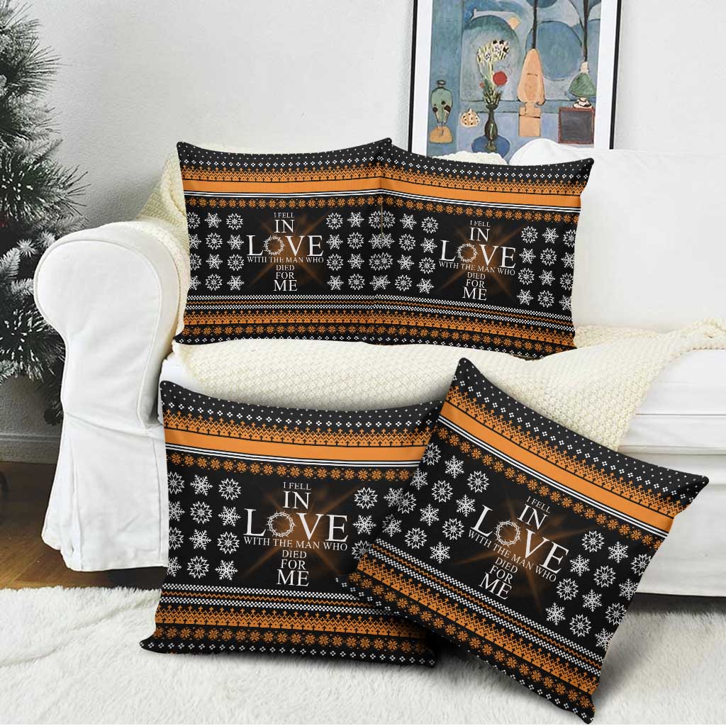 Christian Xmas Christmas Pillow Cover Xmas Holiday Patterns