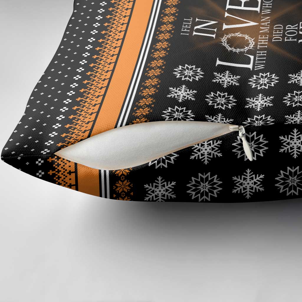 Christian Xmas Christmas Pillow Cover Xmas Holiday Patterns