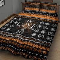 Christian Xmas Christmas Quilt Bed Set Xmas Holiday Patterns - Wonder Print Shop