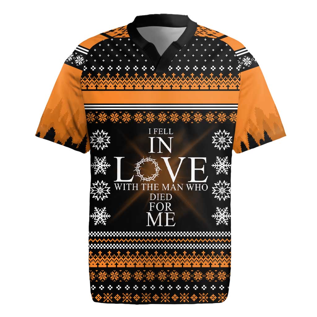 Christian Xmas Christmas Rugby Jersey Xmas Holiday Patterns