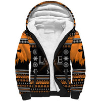 Christian Xmas Christmas Sherpa Hoodie Xmas Holiday Patterns