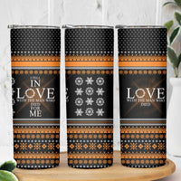 Christian Xmas Christmas Skinny Tumbler Xmas Holiday Patterns