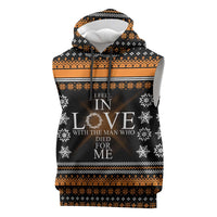 Christian Xmas Christmas Sleeveless Hoodie Xmas Holiday Patterns