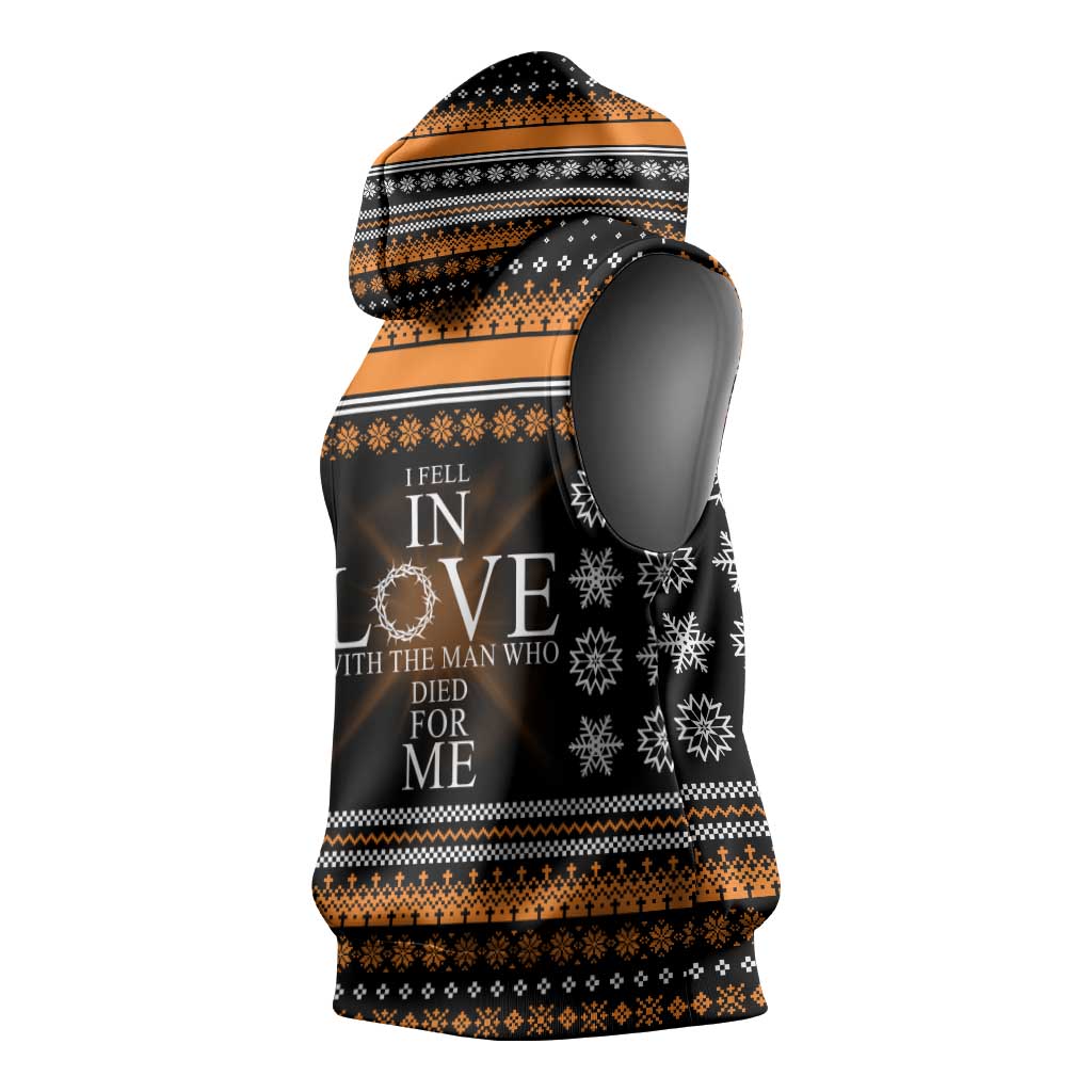 Christian Xmas Christmas Sleeveless Hoodie Xmas Holiday Patterns