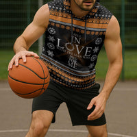 Christian Xmas Christmas Sleeveless Hoodie Xmas Holiday Patterns