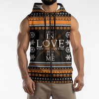 Christian Xmas Christmas Sleeveless Zip Hoodie Xmas Holiday Patterns