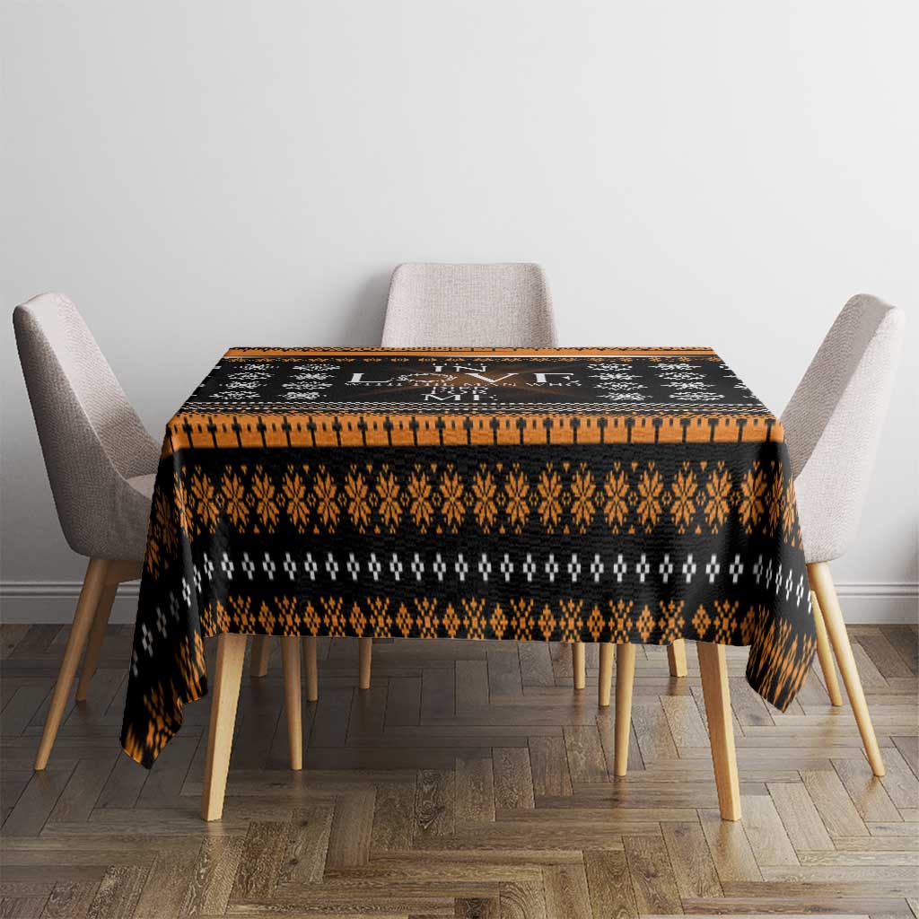 Christian Xmas Christmas Tablecloth Xmas Holiday Patterns