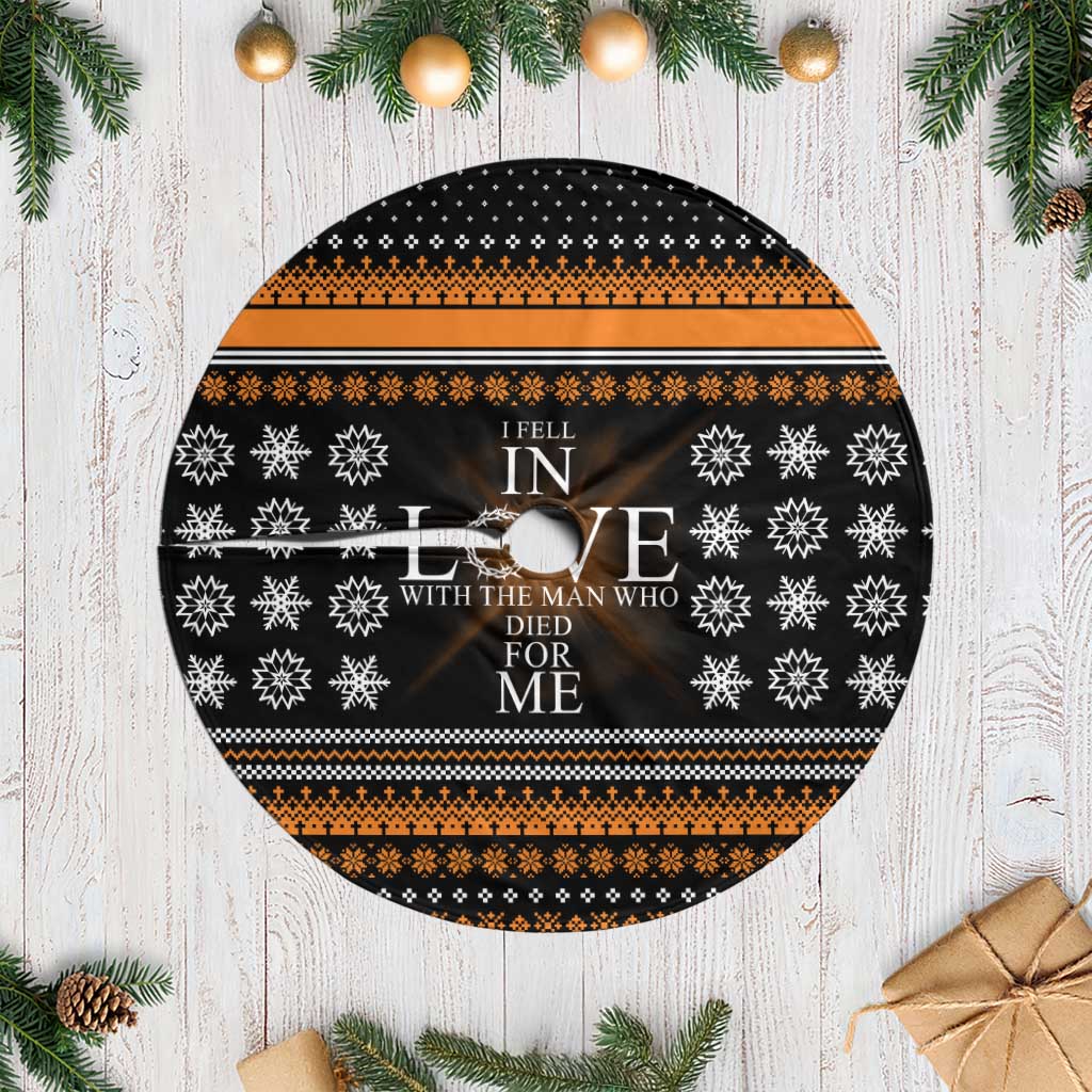 Christian Xmas Christmas Tree Skirt Xmas Holiday Patterns - Wonder Print Shop