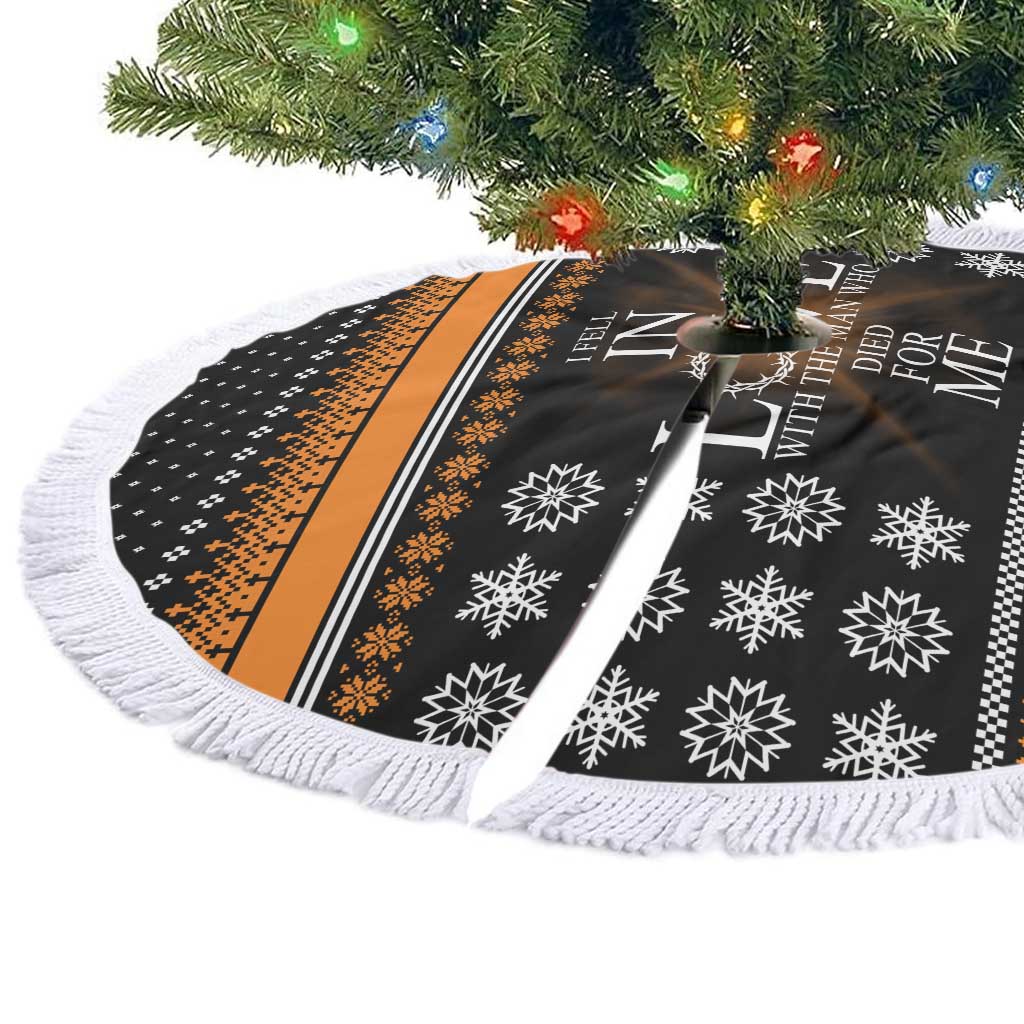 Christian Xmas Christmas Tree Skirt Xmas Holiday Patterns - Wonder Print Shop