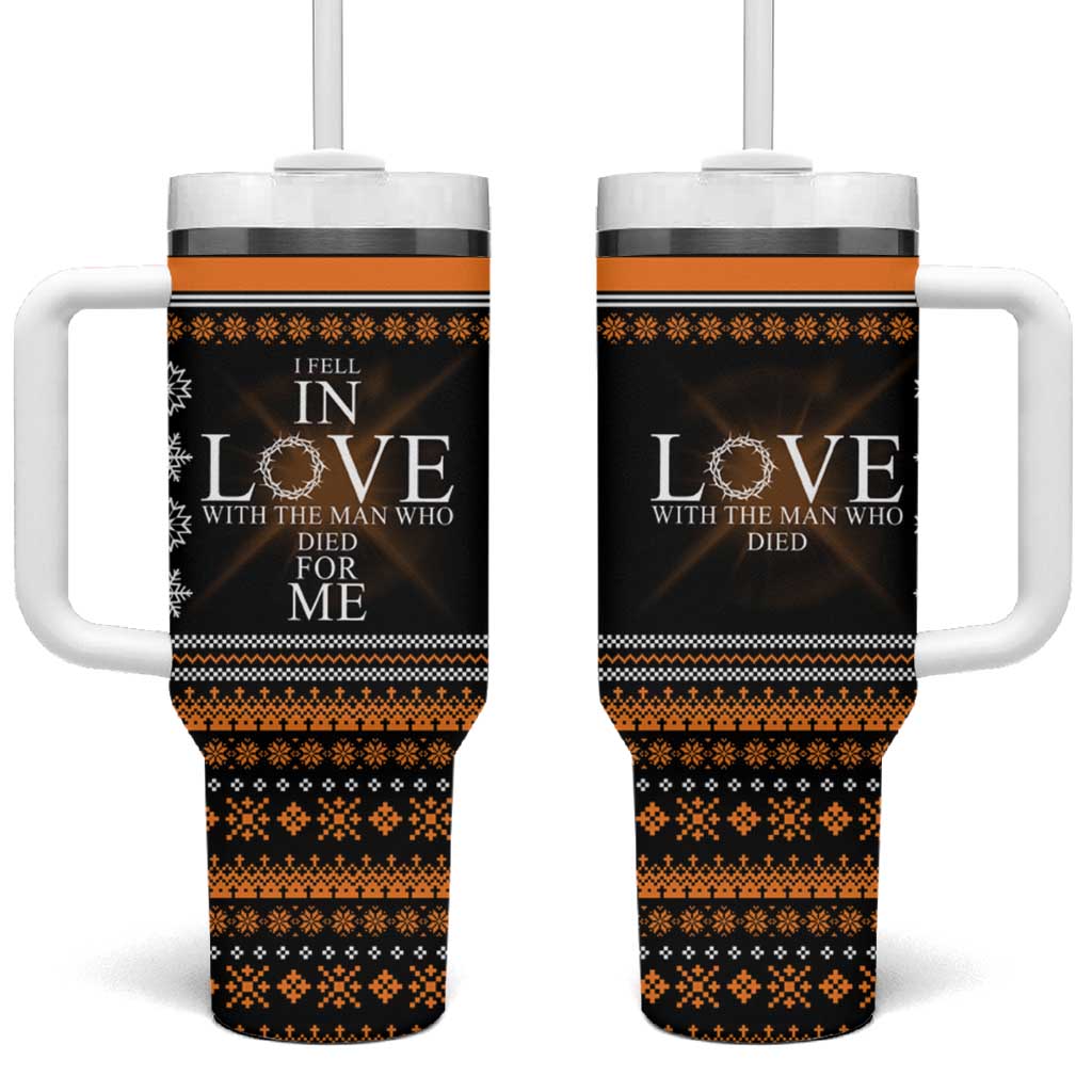 Christian Xmas Christmas Tumbler With Handle Xmas Holiday Patterns