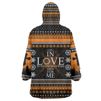 Christian Xmas Christmas Wearable Blanket Hoodie Xmas Holiday Patterns