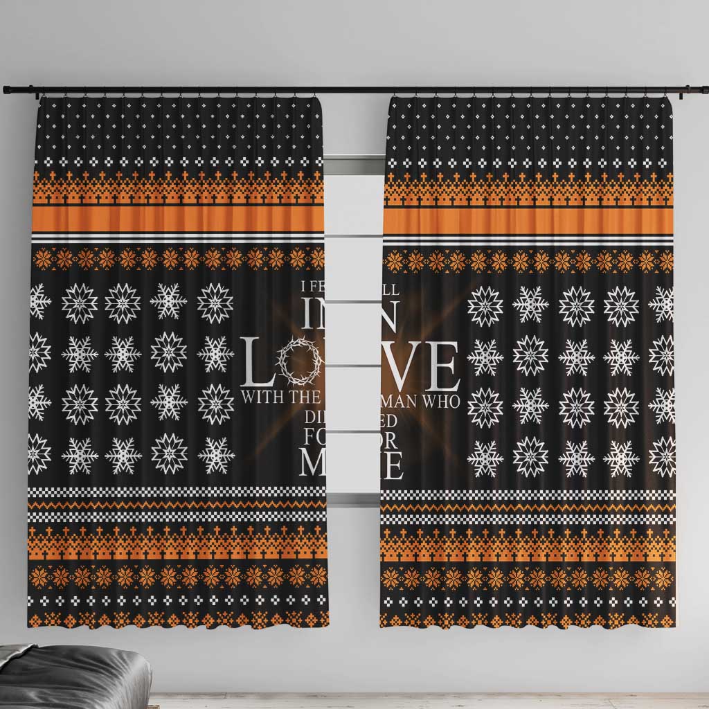 Christian Xmas Christmas Window Curtain Xmas Holiday Patterns