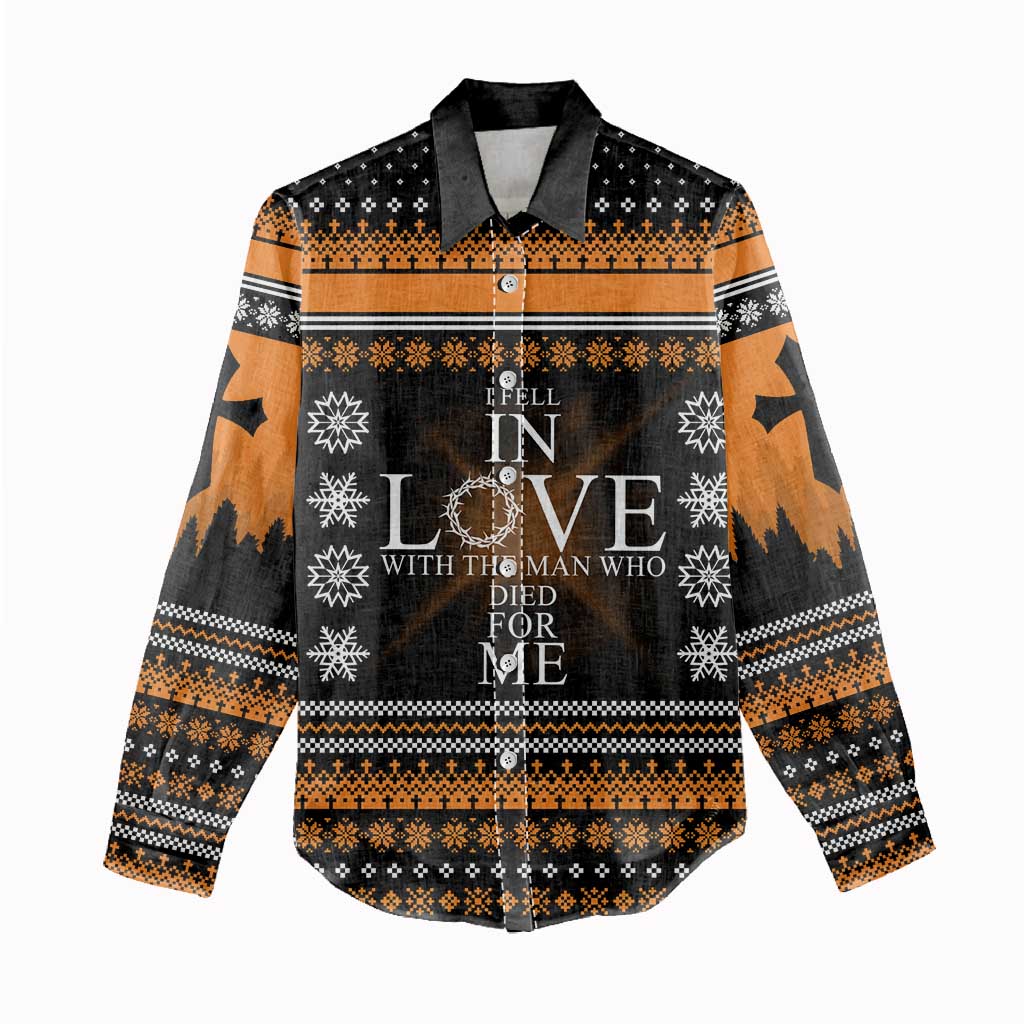 Christian Xmas Christmas Women Casual Shirt Xmas Holiday Patterns
