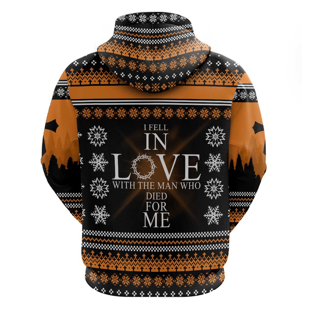 Christian Xmas Christmas Zip Hoodie Xmas Holiday Patterns