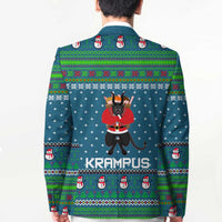 Merry Krampus Christmas Blazer Xmas Holiday Patterns - Wonder Print Shop