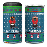 Merry Krampus Christmas 4 in 1 Can Cooler Tumbler Xmas Holiday Patterns - Wonder Print Shop