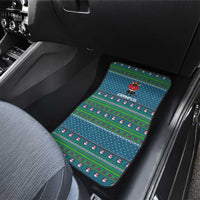 Merry Krampus Christmas Car Mats Xmas Holiday Patterns - Wonder Print Shop