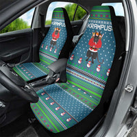 Merry Krampus Christmas Car Seat Cover Xmas Holiday Patterns - Wonder Print Shop
