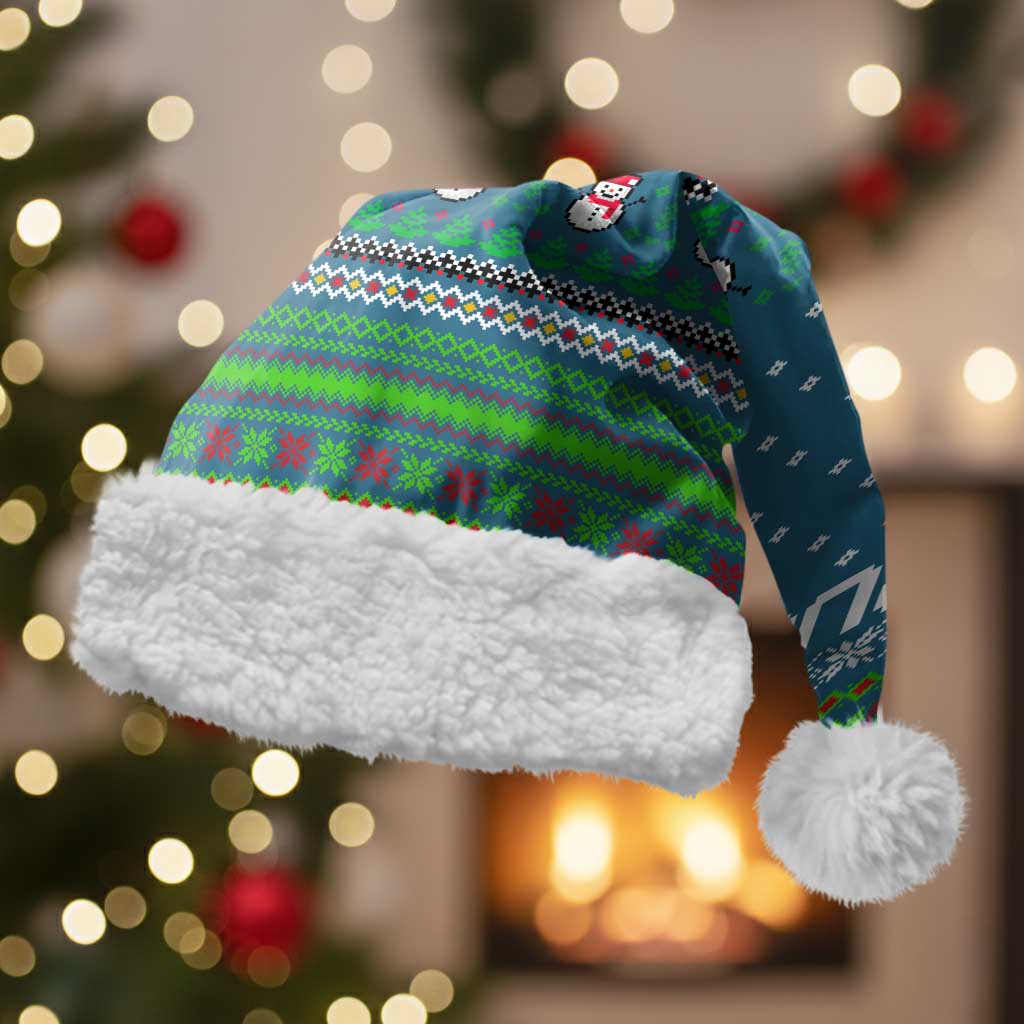 Merry Krampus Christmas Santa Hat Xmas Holiday Patterns - Wonder Print Shop