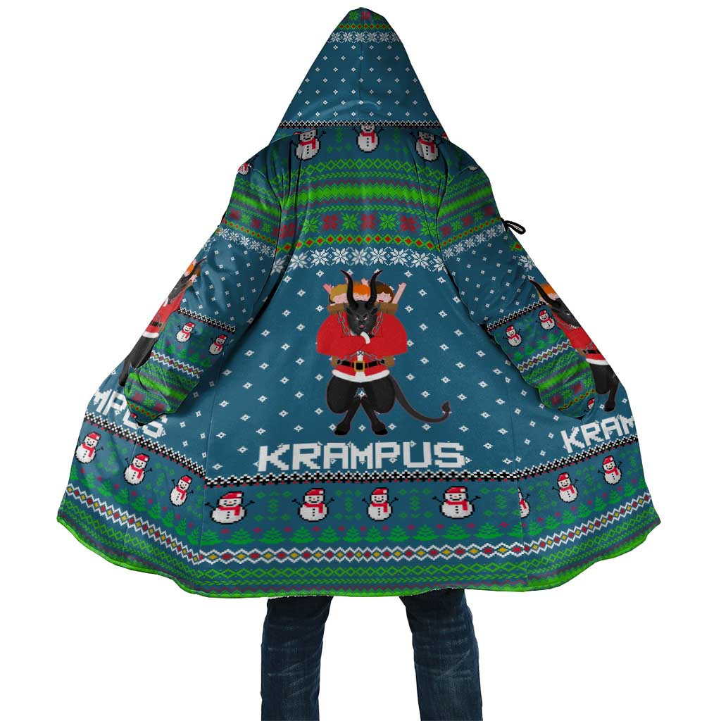Merry Krampus Christmas Cloak Xmas Holiday Patterns - Wonder Print Shop