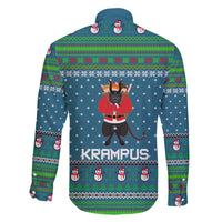 Merry Krampus Christmas Family Matching Tank Maxi Dress and Hawaiian Shirt Xmas Holiday Patterns - Wonder Print Shop