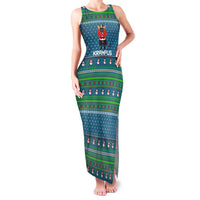 Merry Krampus Christmas Family Matching Tank Maxi Dress and Hawaiian Shirt Xmas Holiday Patterns - Wonder Print Shop